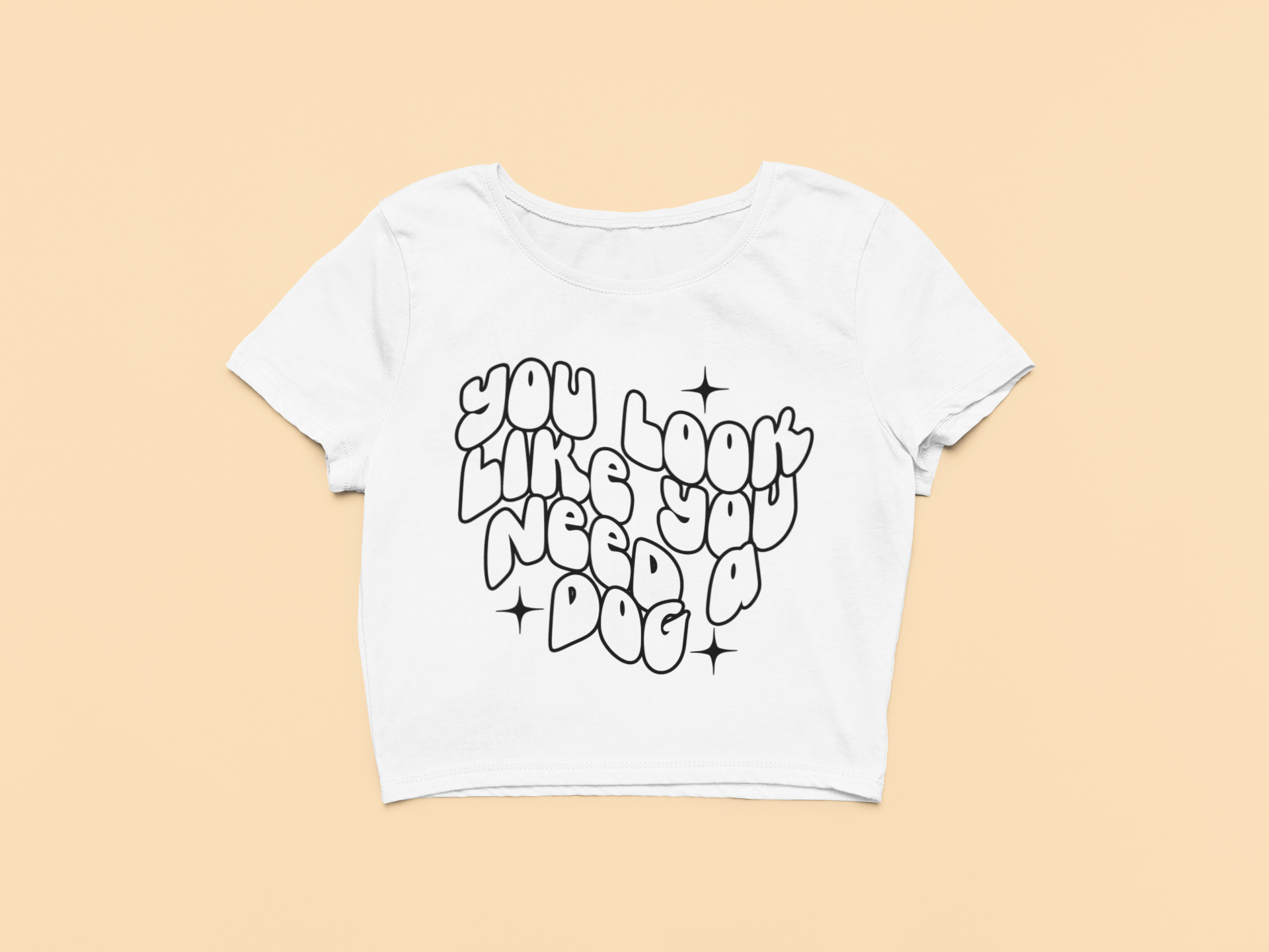 "You Look Like" - Crop Top