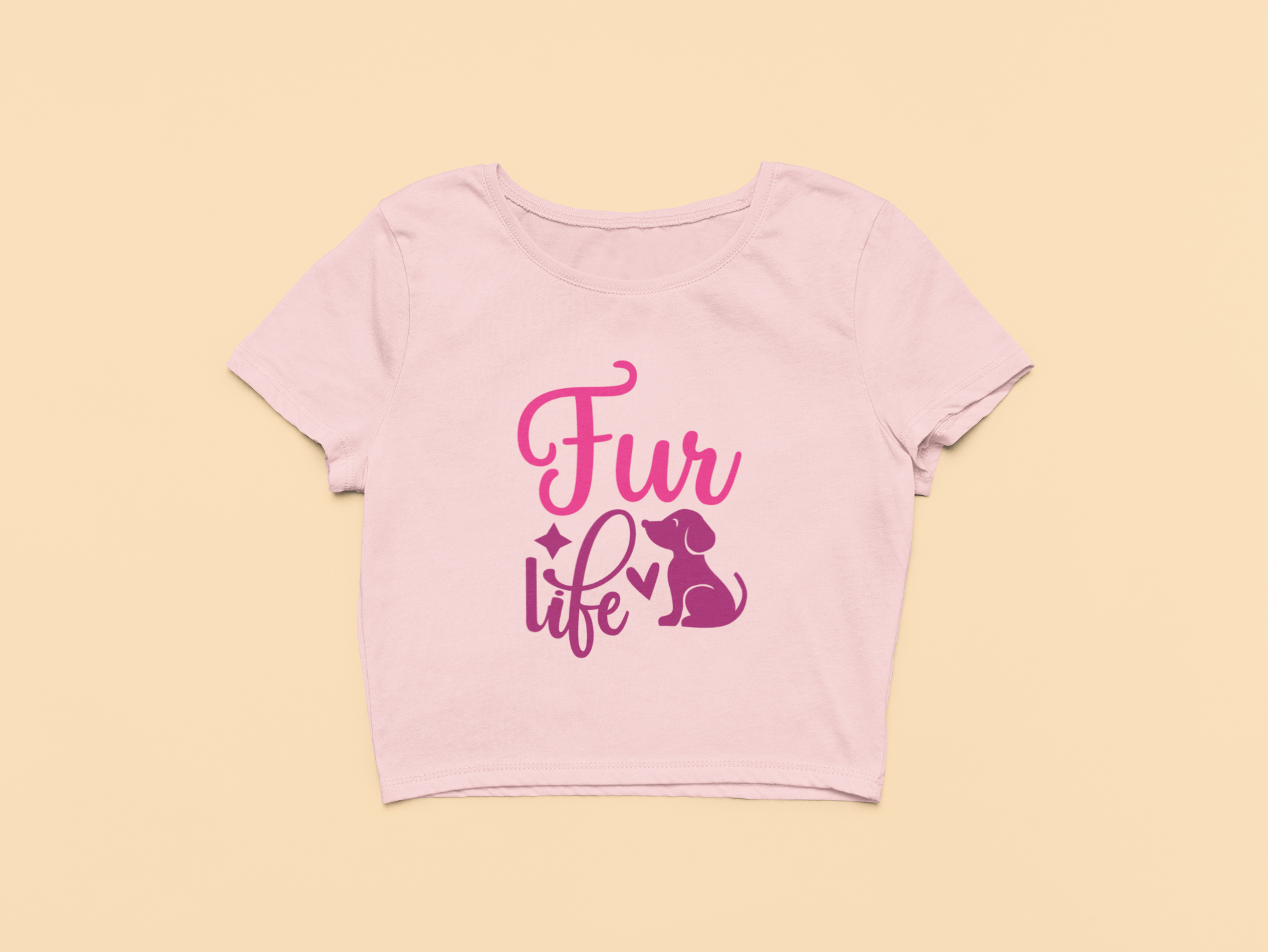 "Fur Life" - Crop Top