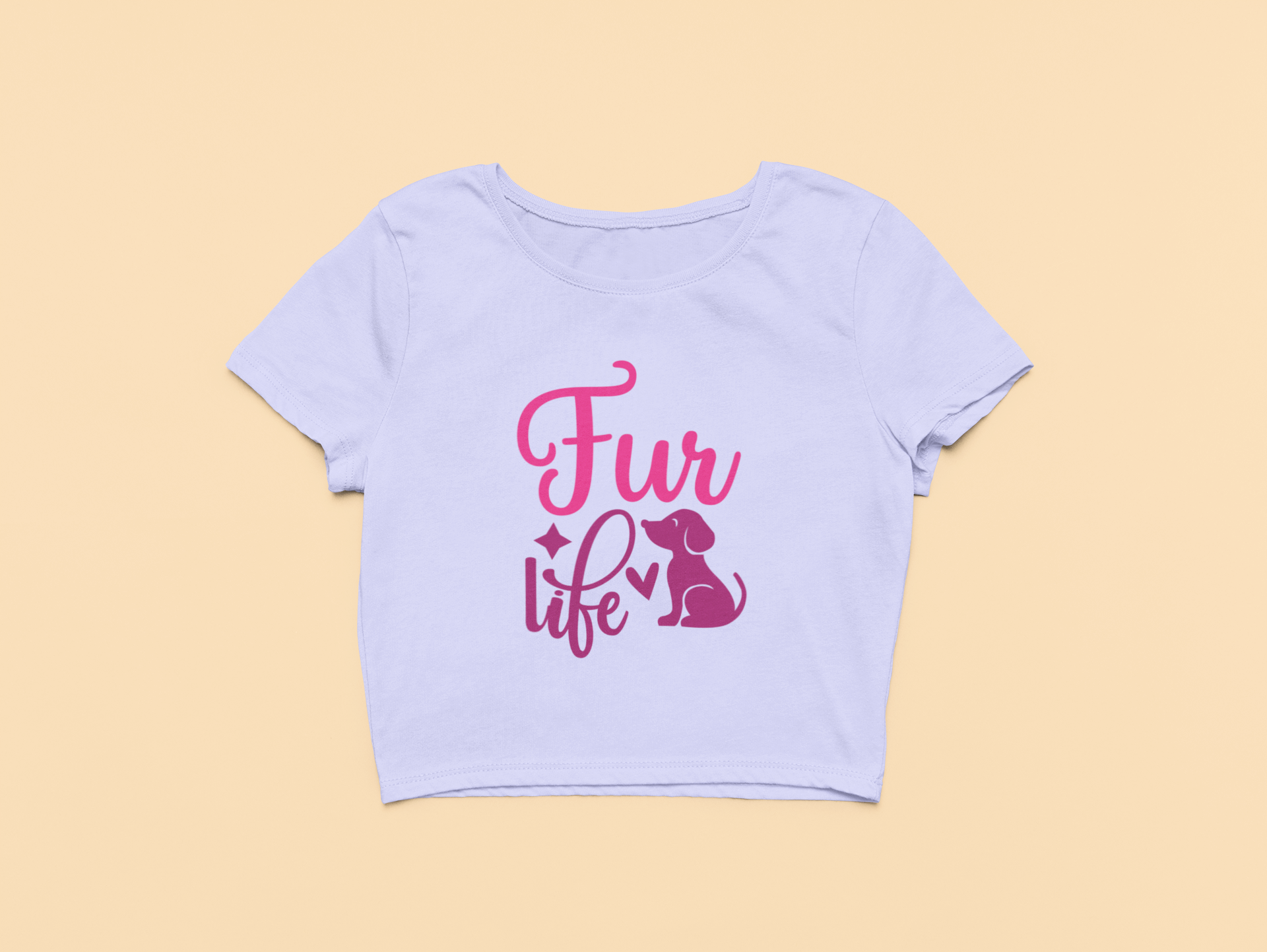 "Fur Life" - Crop Top