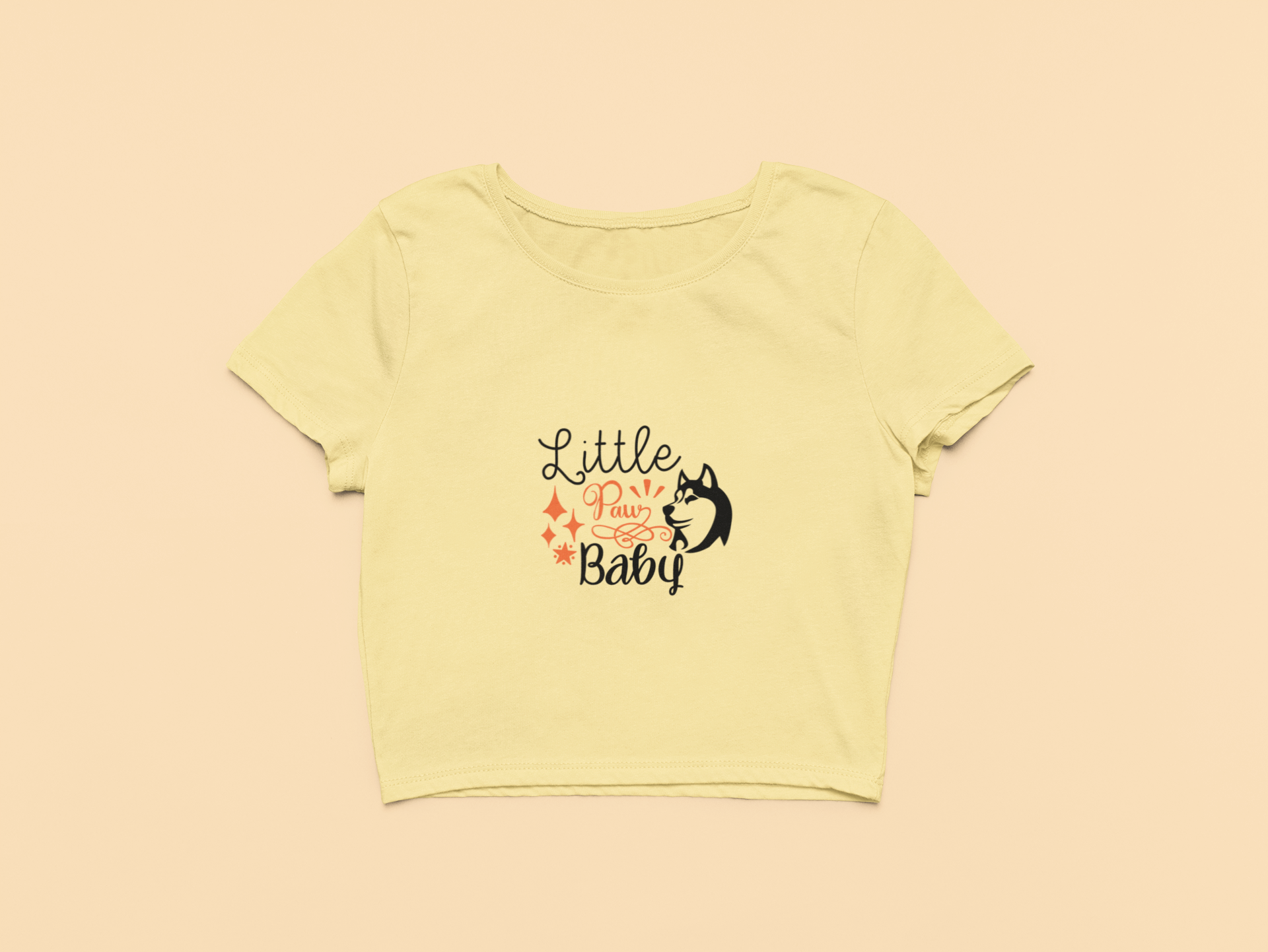 "Little Paw Baby" - Crop Top