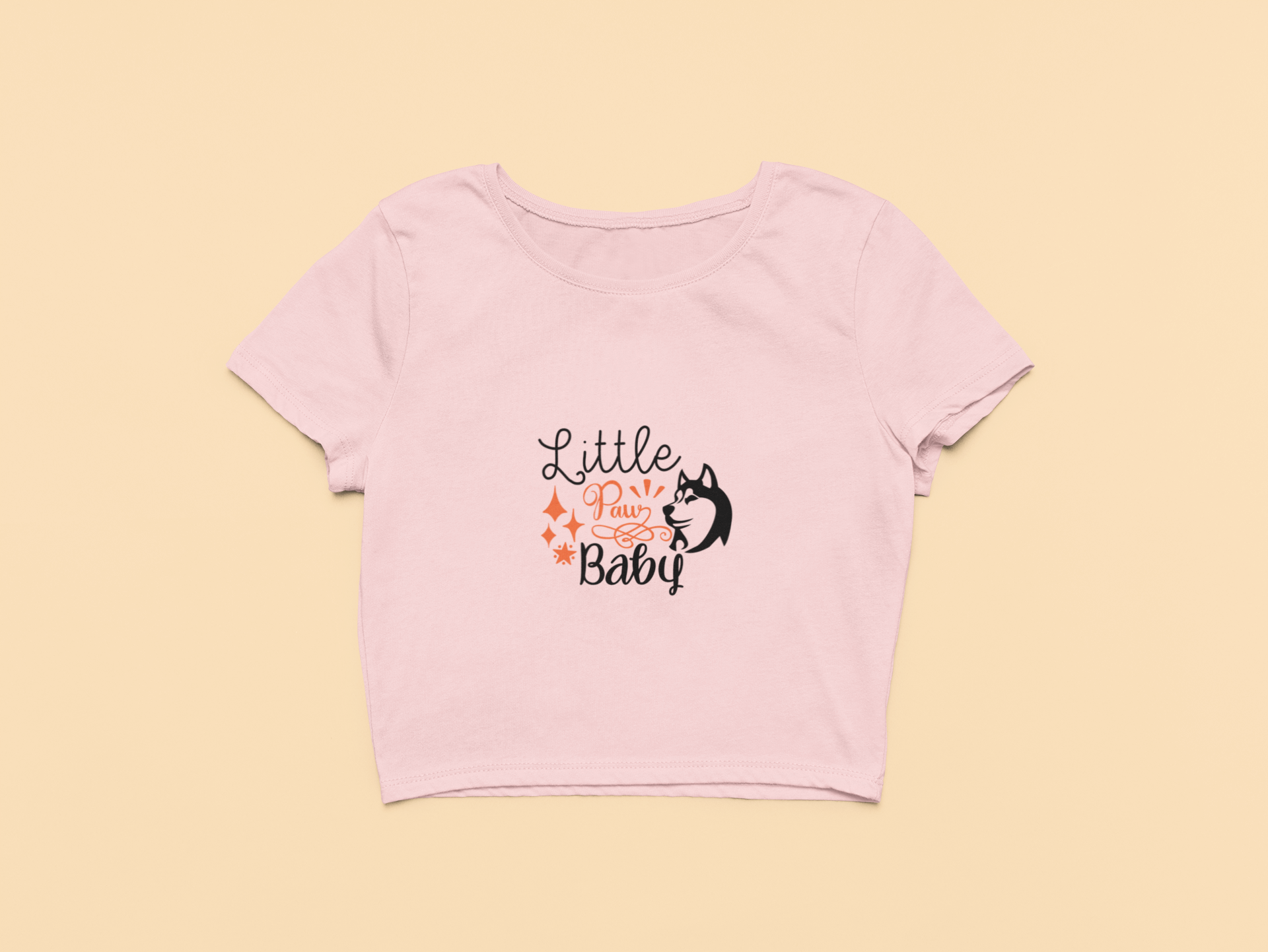 "Little Paw Baby" - Crop Top