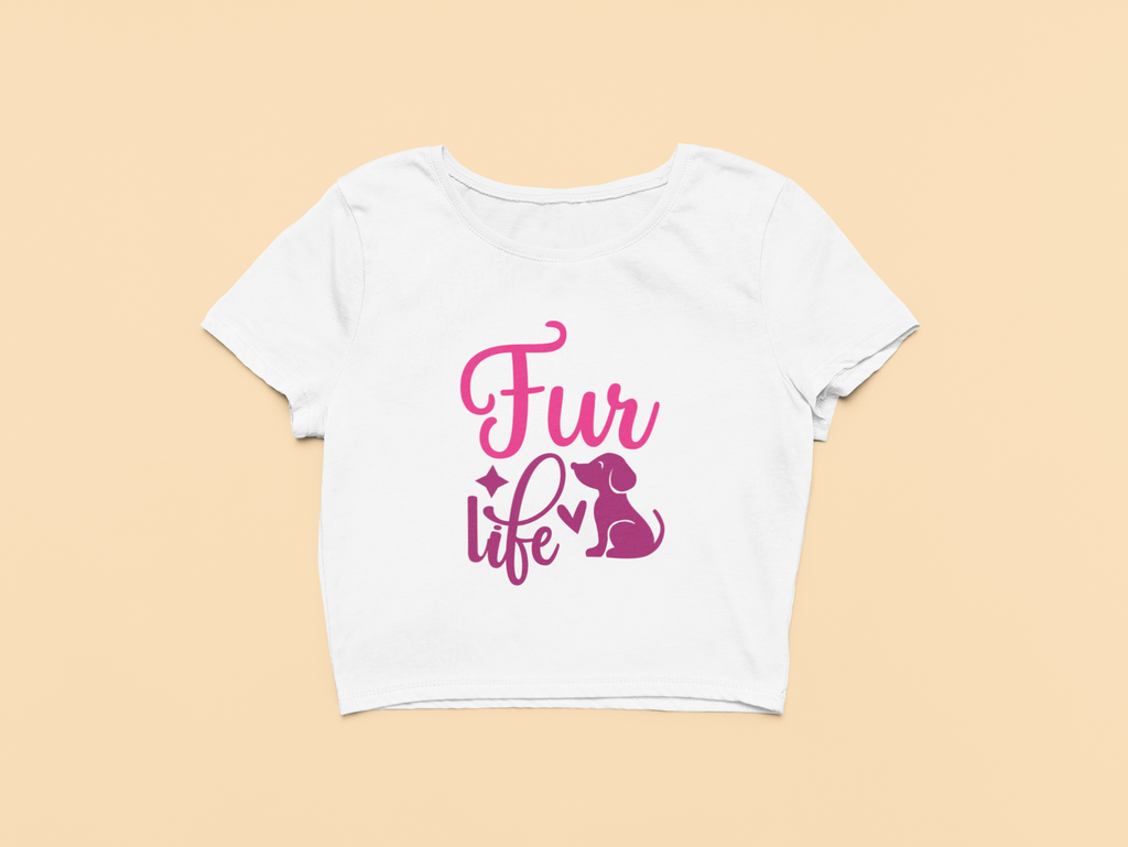 "Fur Life" - Crop Top