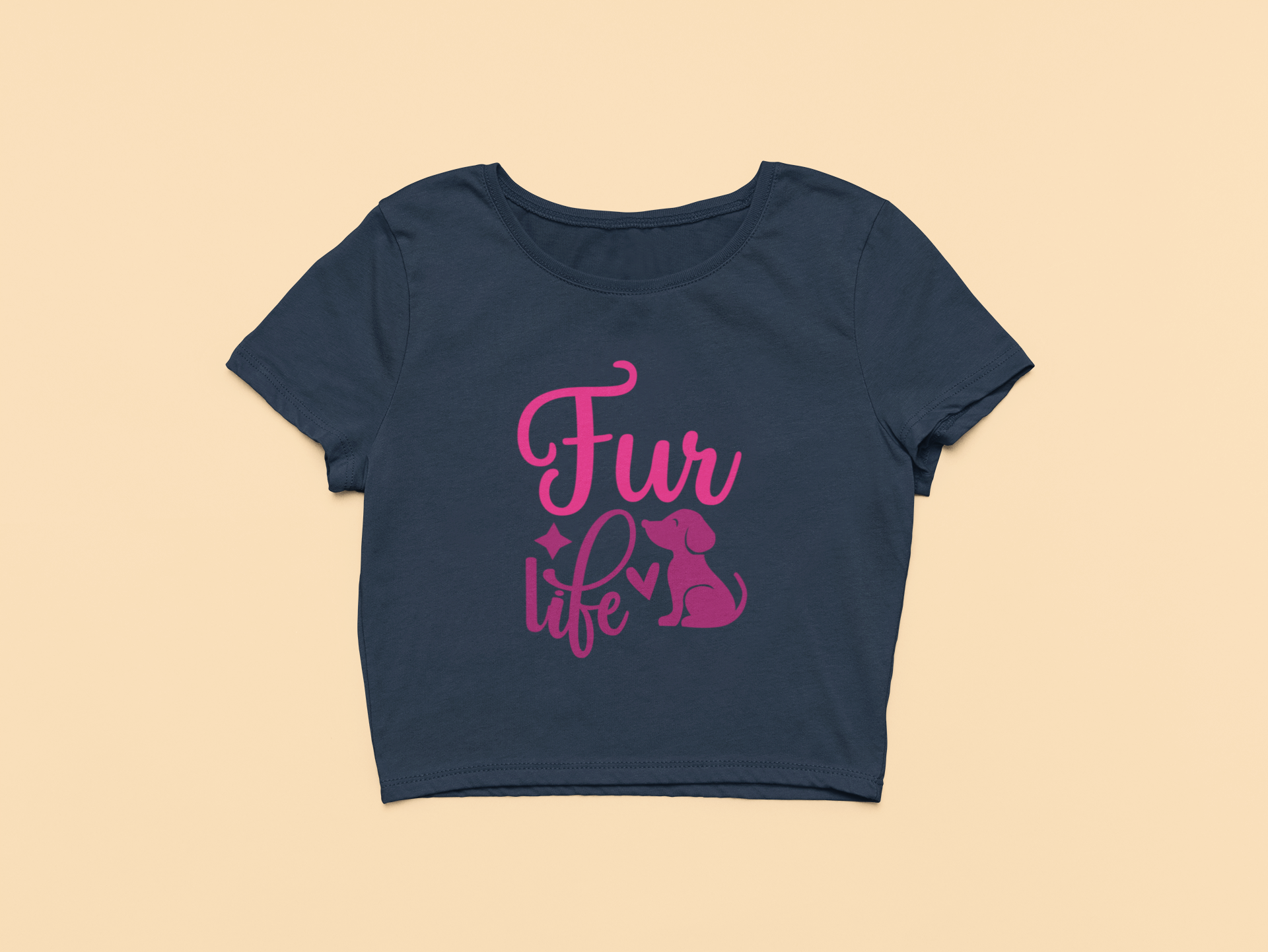 "Fur Life" - Crop Top