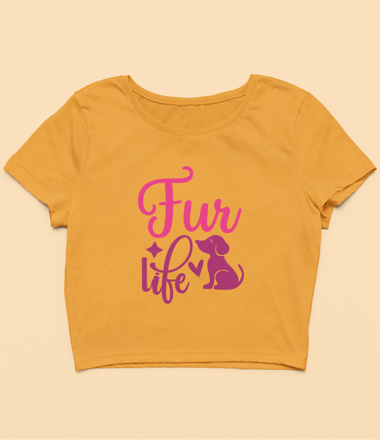 "Fur Life" - Crop Top