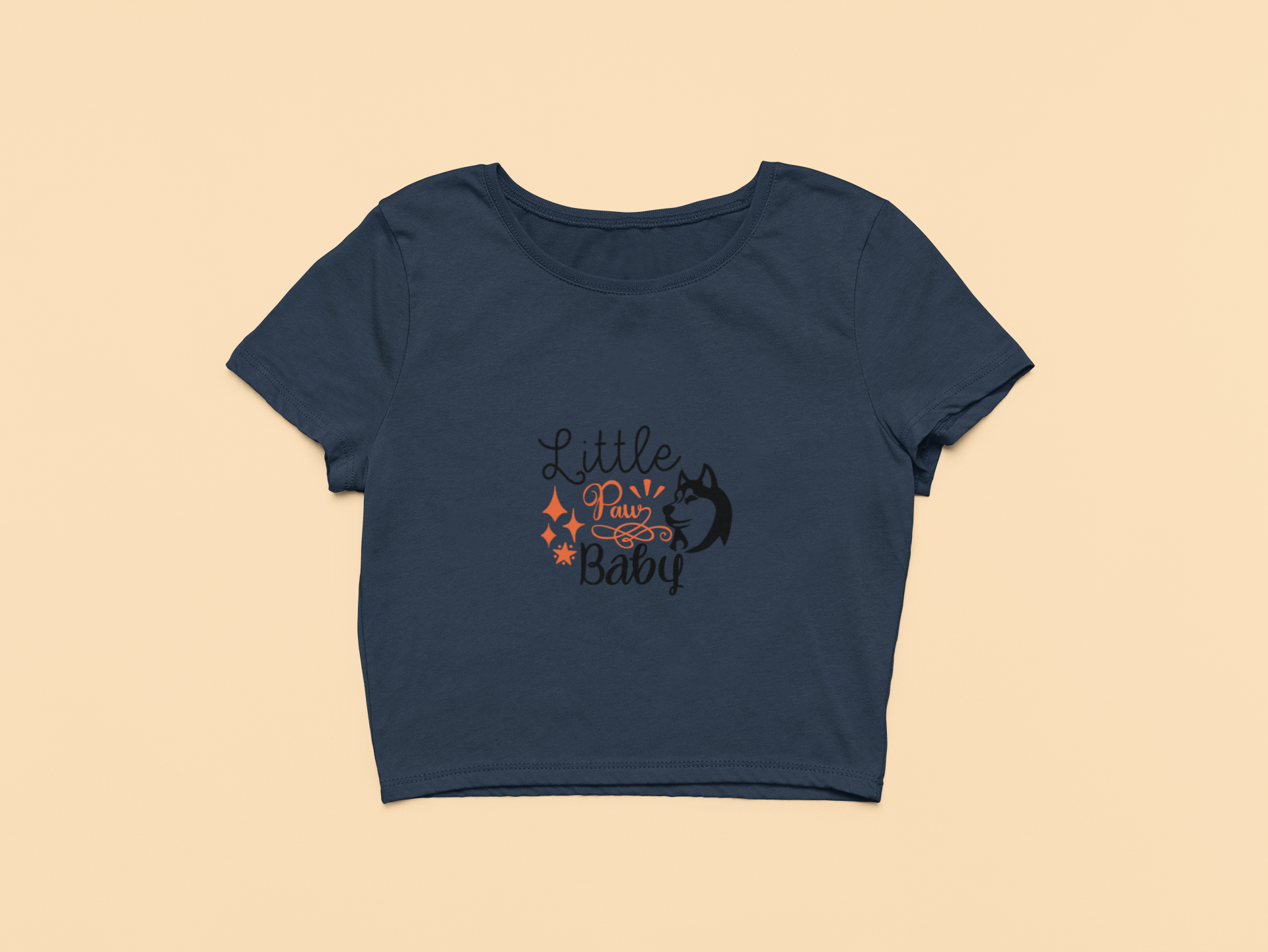 "Little Paw Baby" - Crop Top